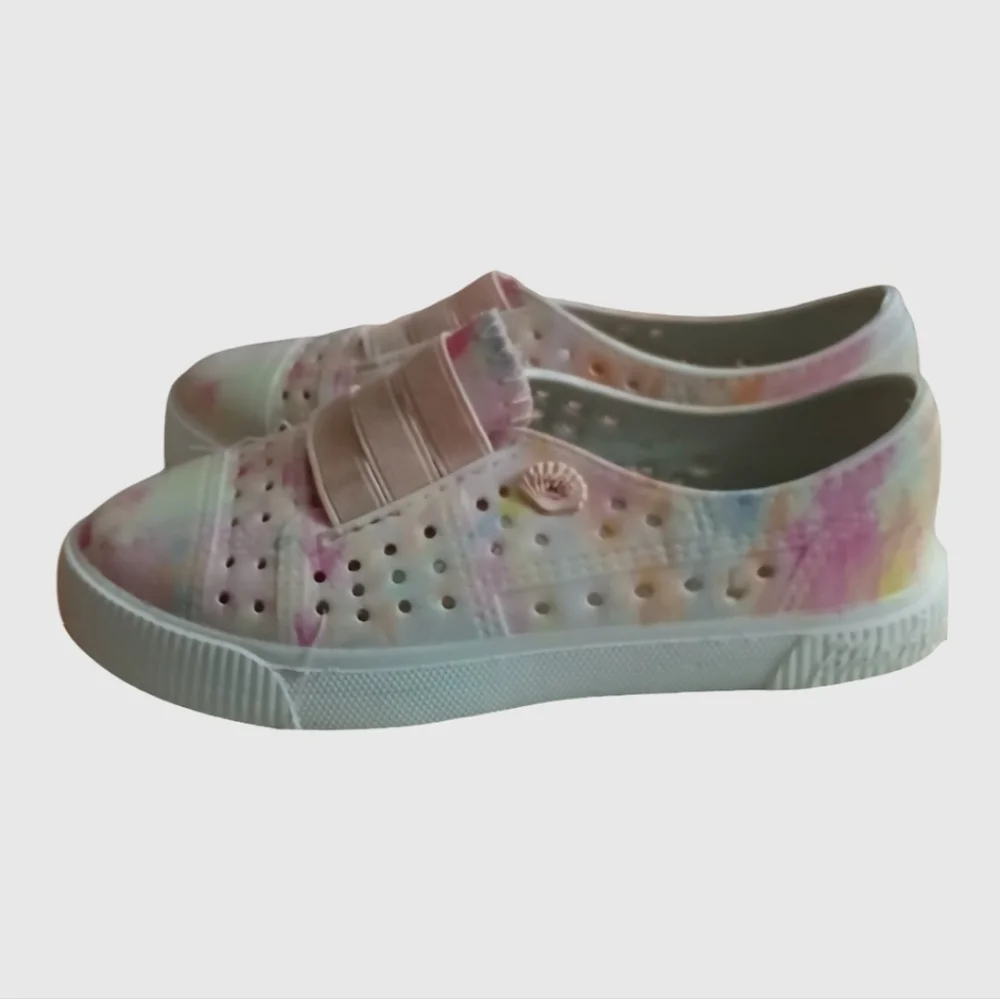 Blowfish Malibu Pastel Pink Kids Slip-On Sandals Size 1🔥5$ If You Get Bundle🔥